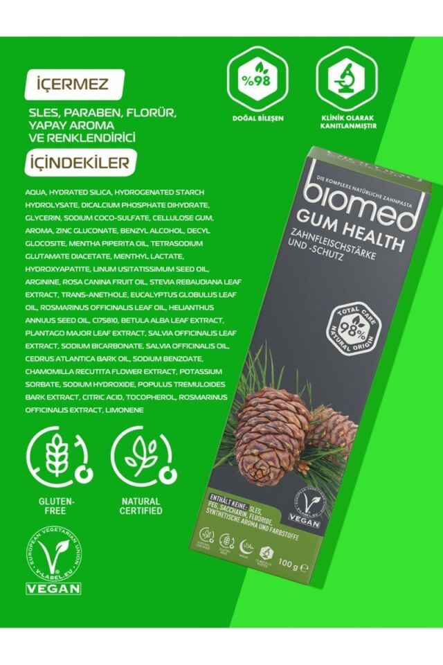 Melines Biomed Gum Health Diş Macunu 100 G