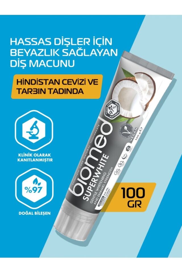 Biomed Superwhite Diş Macunu 100 gr