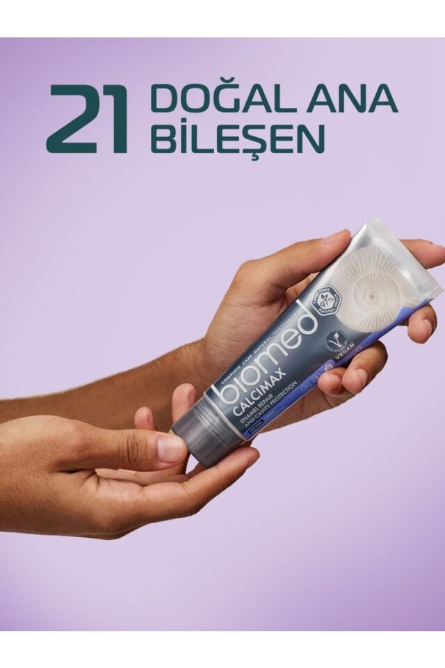 Biomed Calcimax Diş Minesini Güçlendirici Minarel Takviye Edici Diş Macunu 100g