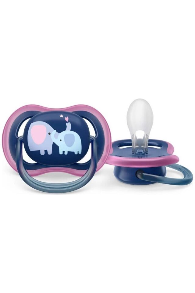 Philips Avent Ultra Air Emzik 18+ Ay,  2'li Paket, Kız, SCF349/22 - Pembe
