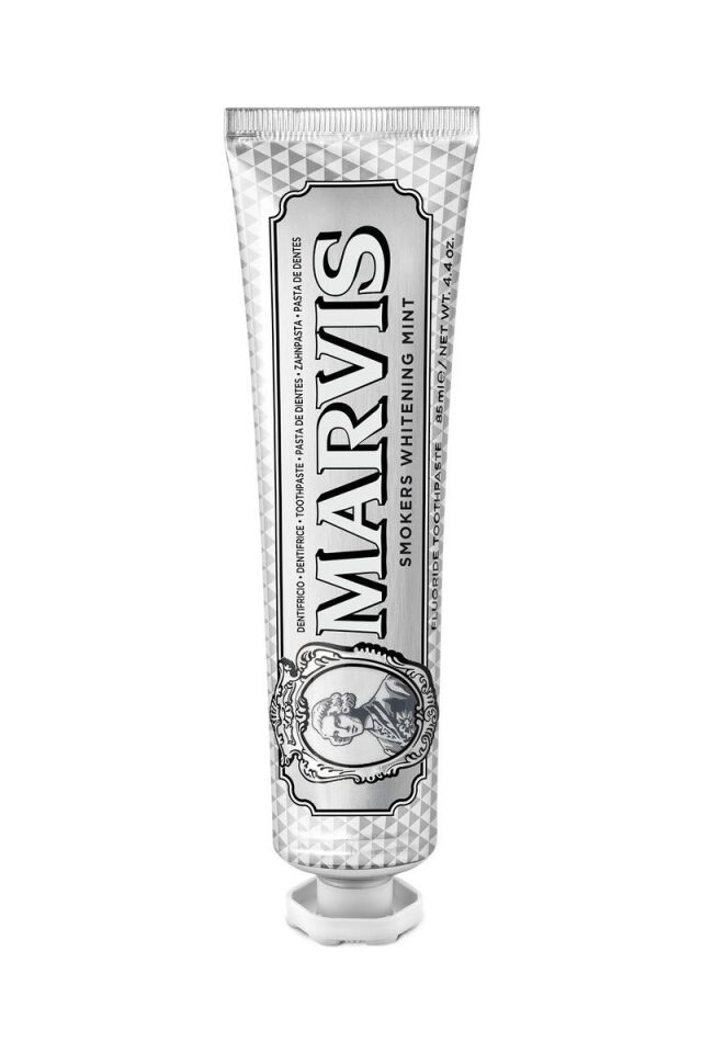 Marvis Smokers Diş Macunu - Sigara İçenler İçin Özel, Lekeleri Gideren ve Beyazlatan, 85 ml, Ferahlatıcı Nane Özelliği