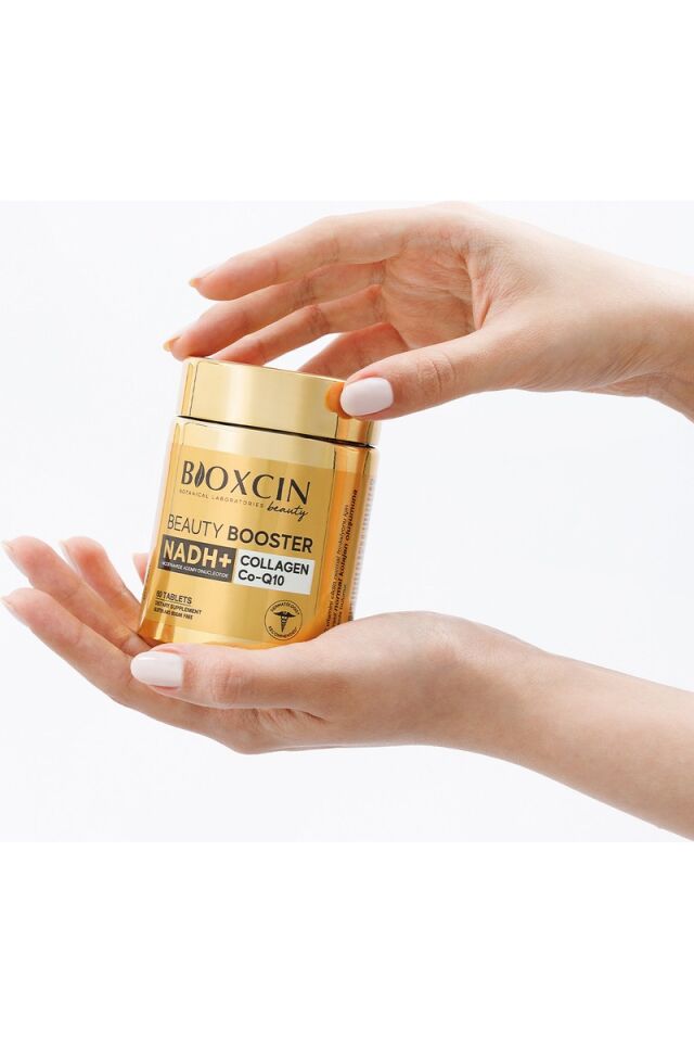 Bioxcin Beauty Booster 60 Tablet - Kolajen Nadh+ Co Q10 Glutatyon Biotin Astaksantin Resveratrol Hya Asit.
