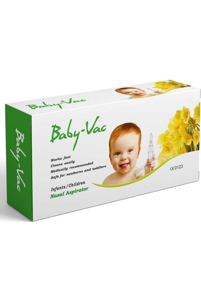 Baby-Vac burun aspiratörü, Elektrik süpürgesi ile çalışır.