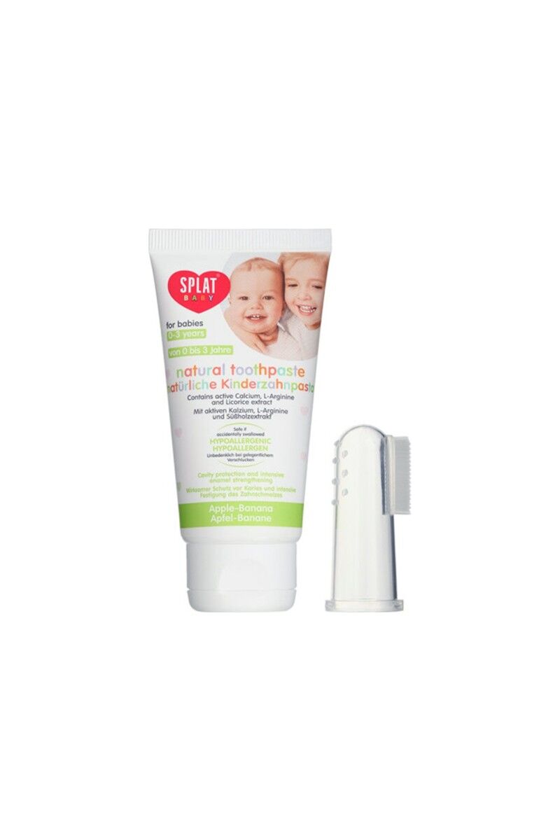 Splat Baby Diş Macunu + Parmak Diş Fırçası 40 ml