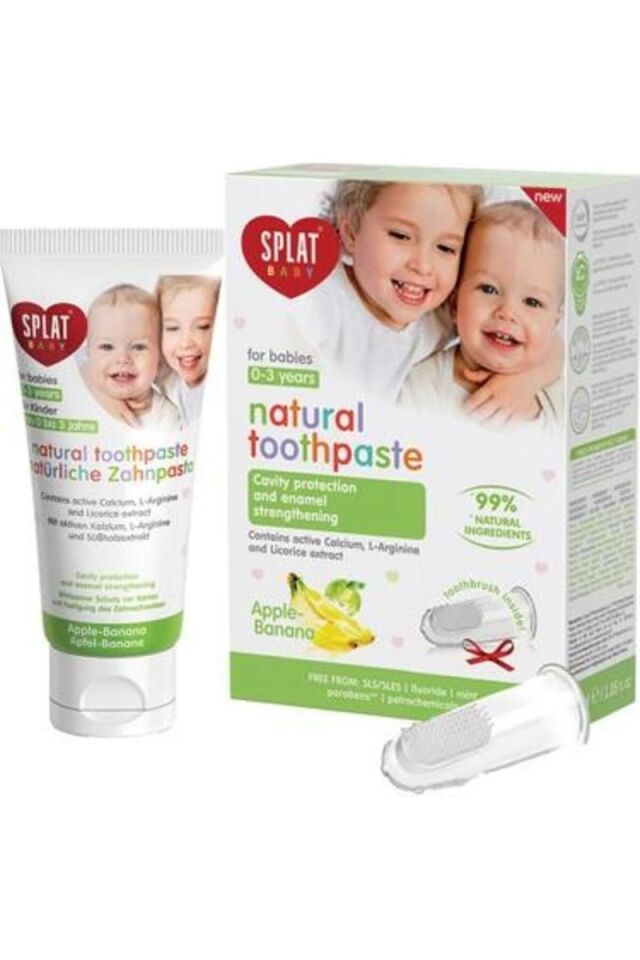 Splat Baby Diş Macunu + Parmak Diş Fırçası 40 ml