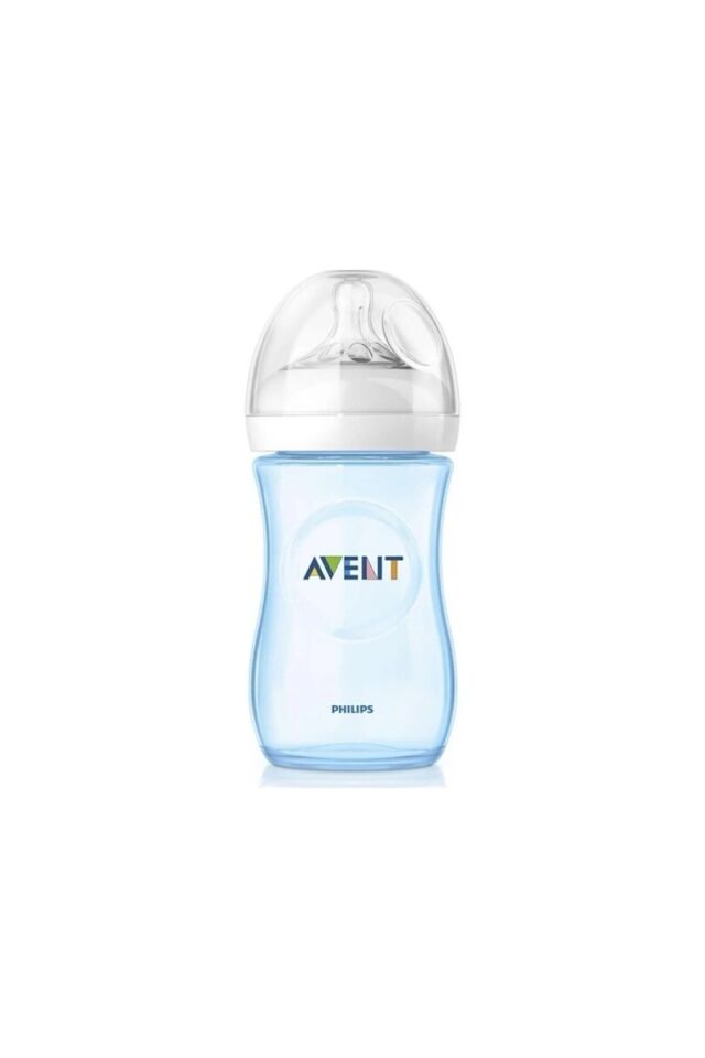Philips Avent Natural PP Biberon 260 ml 1ay+ Mavi SCF035/17