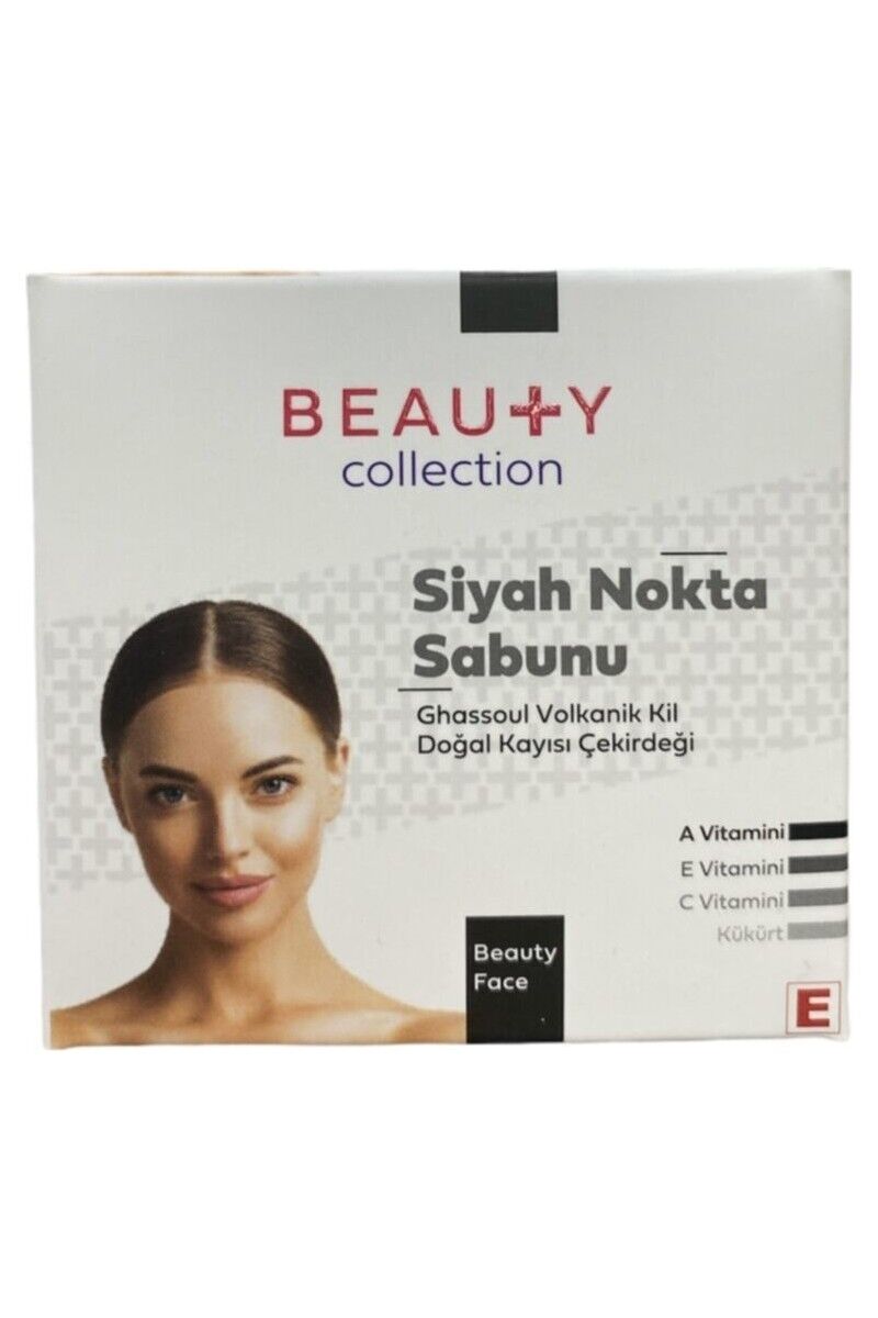 OXO Siyah Nokta Sabunu Volkanik Kil Doğal Kayısı Çekirdeği 90GR