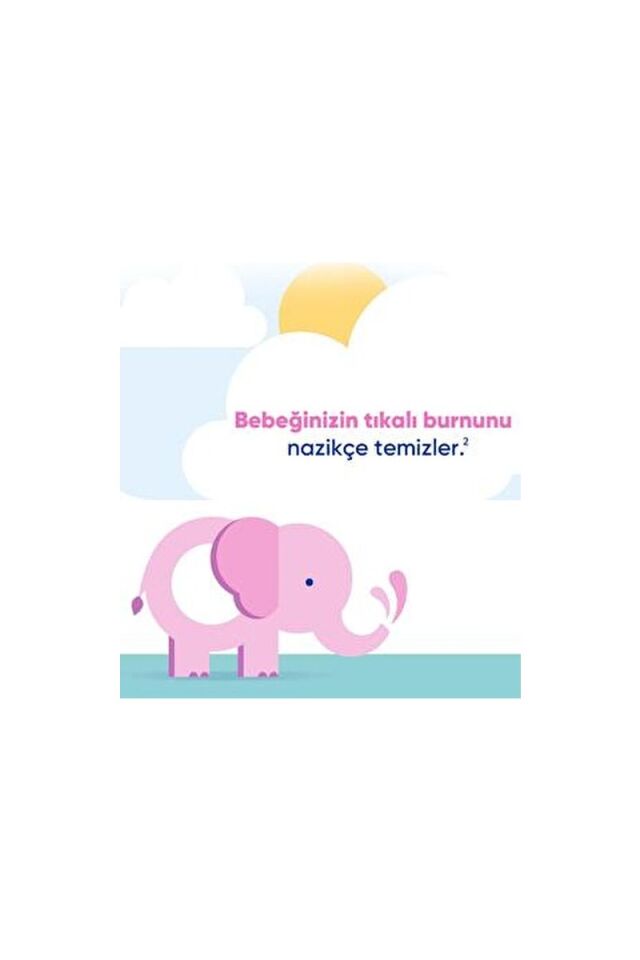 Otribebe Burun Aspiratörü Bebek Dostu Yumuşak Uç ile Etkili Burun Temizliği