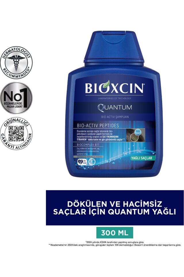 Bioxcin Quantum Yağlı Şampuan 3 Al 2 Öde