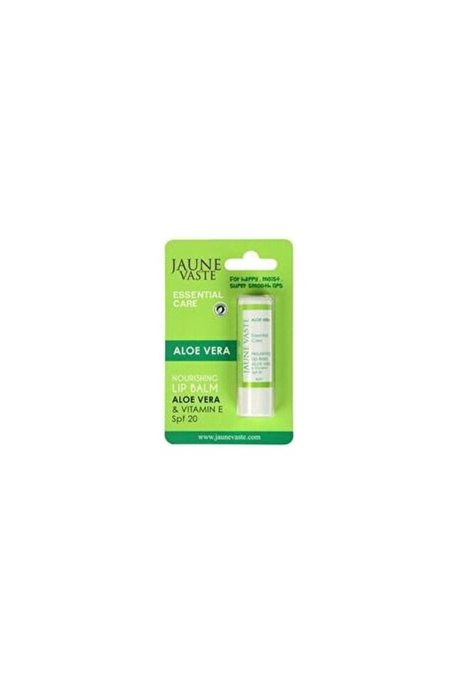 Jaune Vaste Aloe Vera Vitamin E Besleyici Dudak Balmı SPF 20 5 g Cilt Bakım Ürünü