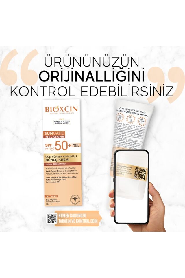 Bioxcin Sun Care Lekeye Eğilimli Ciltler Için Çok Yüksek Korumalı Güneş Kremi 50 Spf 50 ml