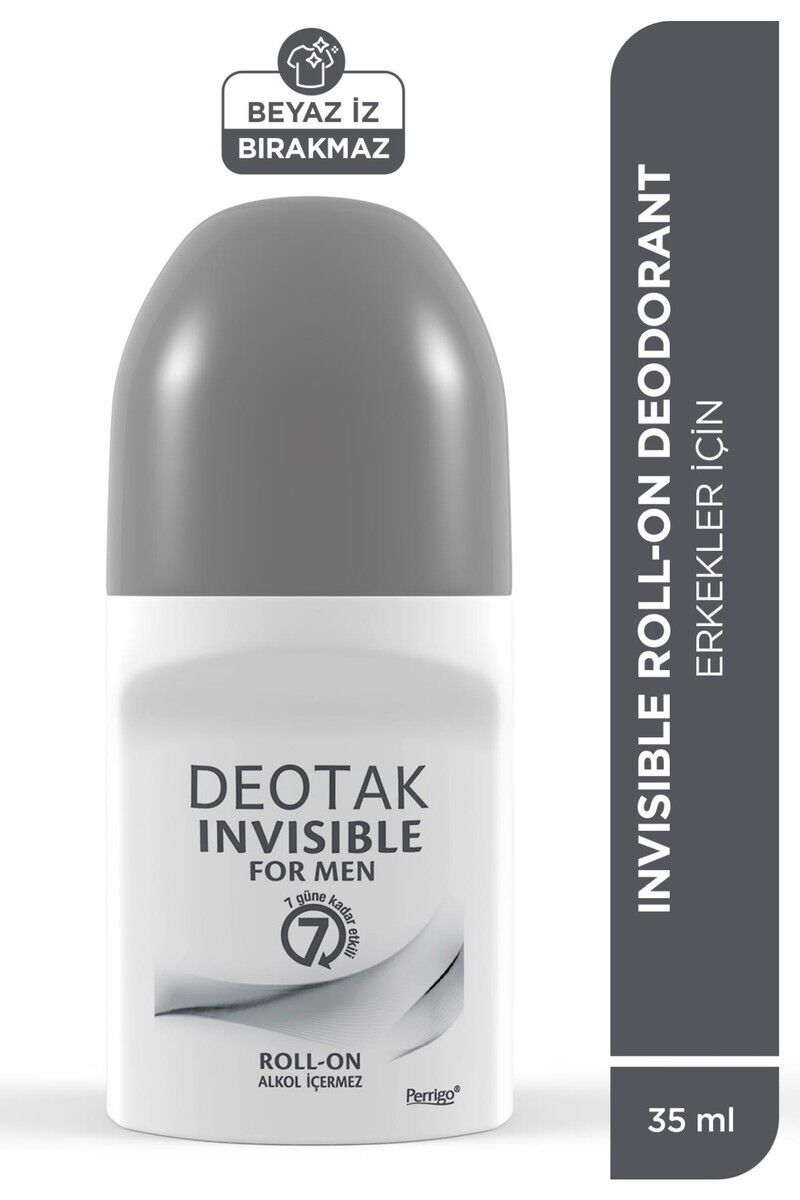 Deotak Roll-On Invisible Men 35 ml